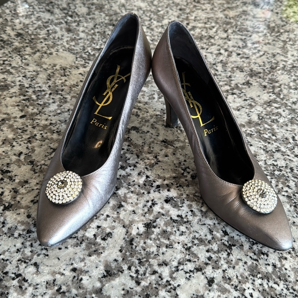 YSL low heel shoes